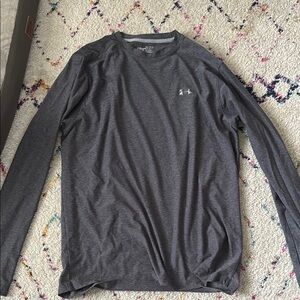 Under Armour Gray Long Sleeve Performance Tee